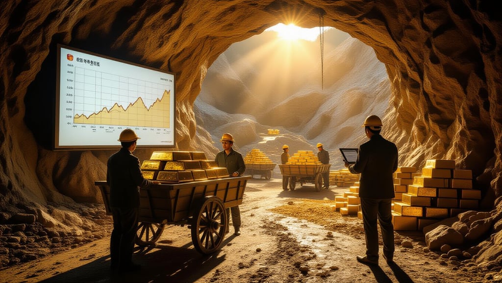 📊 금 ETF vs. 금 채굴기업 ETF, 나에게 맞는 선택은?