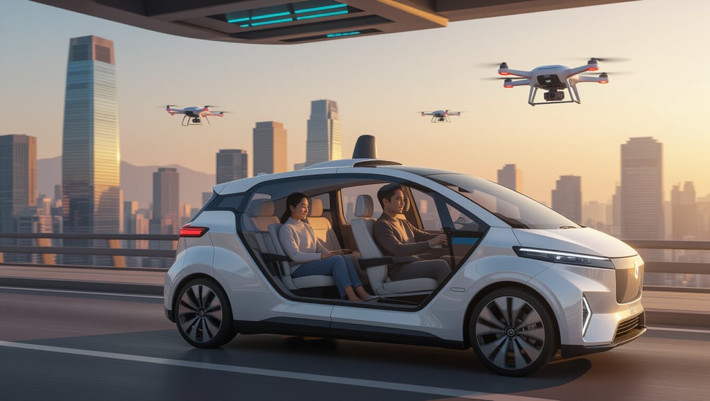 자율주행 기술 레벨부터 미래 전망까지, 핵심 동향 총정리 7 📈 자율주행이 바꿀 사회·경제적 미래