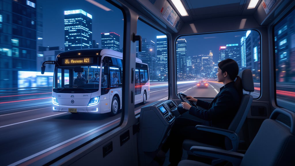 🚌 실증 사례: 셔틀 & 로보택시