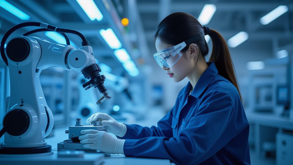 리얼월드-MS 협력, 산업용 로봇 AI 모델 개발과 피지컬 AI의 미래 5 🏭 산업 현장에서의 로봇 지능화와 성능 향상 기대 효과