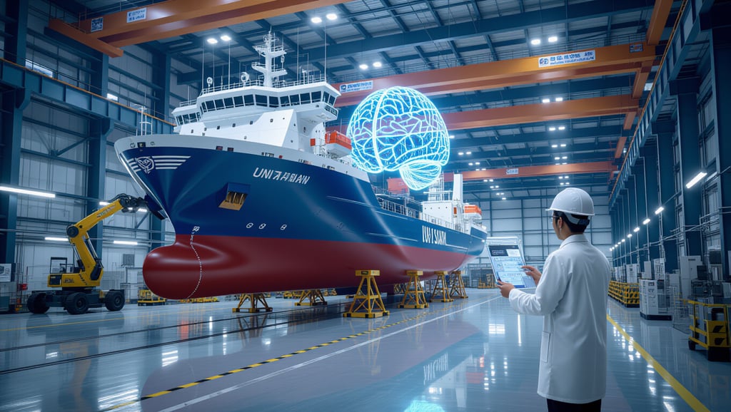 HD현대, 조선·해양 AI 동맹: 파운데이션 모델 개발과 미래 전략 3 📝 산학 협력 MOU, 어떤 내용이 담겼나요?