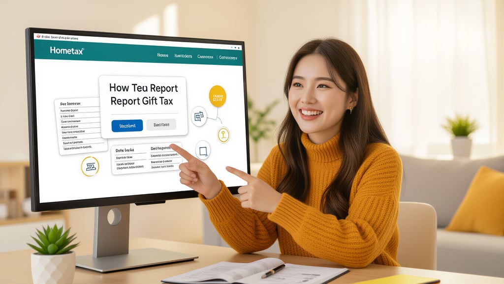 2025년 증여세 면제 한도, 관계별 공제 및 절세 전략 총정리 8 📝 증여세 신고, 이렇게 하세요!