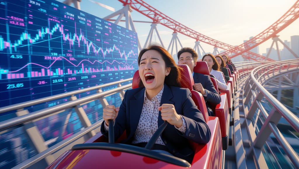 🎢 개인 투자자의 투자 여정: 감정의 롤러코스터