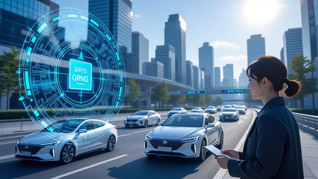 🔒 양자 암호 기술, AI 모빌리티를 어떻게 지킬까요? (QRNG & QKD)