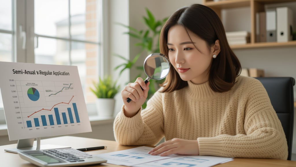 🔄 반기 vs. 정기 신청, 어떤 차이가 있을까요?